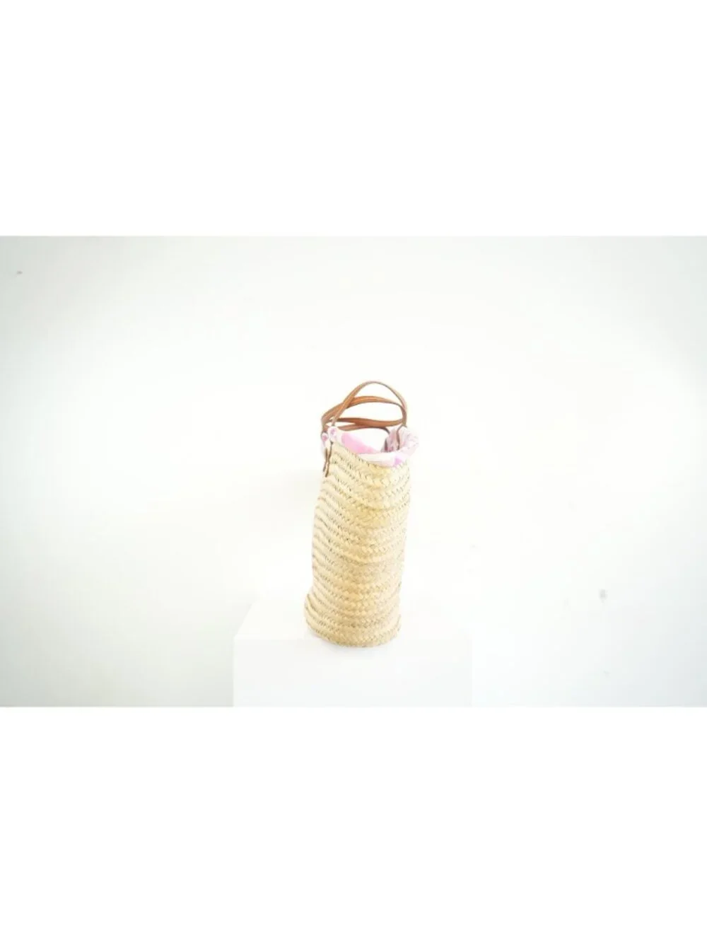 Emilio Pucci Wicker Basket Pink Inside Pattern (Deadstock) w/ dust bag - Picture 4 of 11